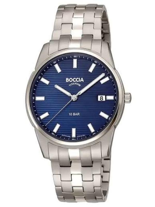 BOCCIA Herren - Armbanduhr Sport 3686-02